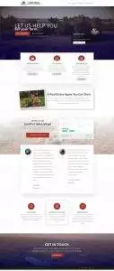Double K Land Sales website screenshot. Land for sale, property listings. Contact us!