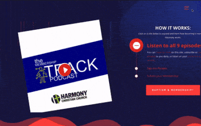 Membership Site for Harmony Christian Church